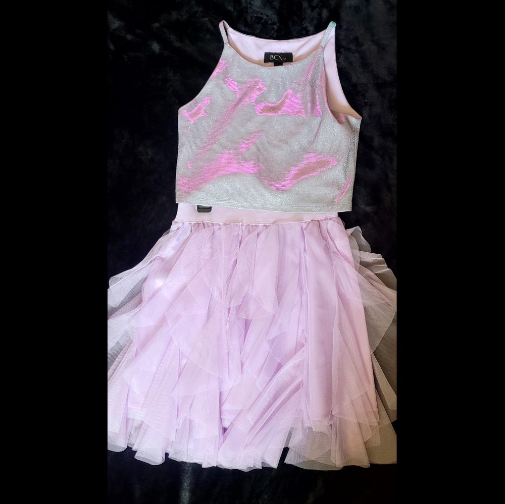 BCX two-piece skirt set